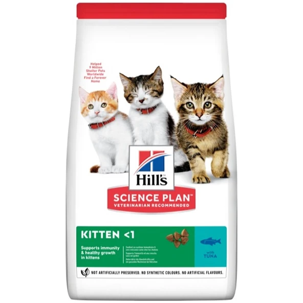 Hill’s Kitten Tuna Balıklı 1.5 kg Yavru Kuru Kedi Maması ürün görseli