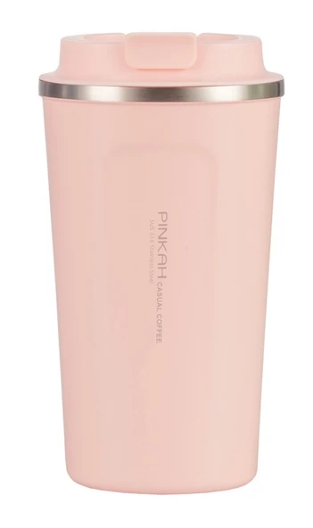 Pınkah PJ-3549 510ml Pembe Çelik Termos ürün görseli