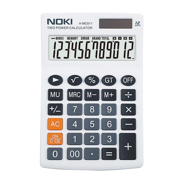 Noki Hesap Makinesi Beyaz H-mc011 ürün görseli