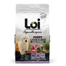 Loi Yavru Köpek Hypoallergenıc Kuzu Etli ve Pirinçli Kuru Mama 3 kg ürün görseli
