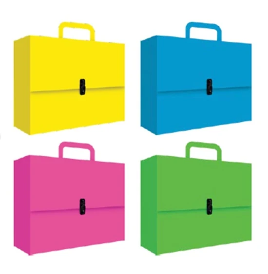 Noki Saplı Kutu Klasör Renkli Kaışık - 1 adet ürün görseli