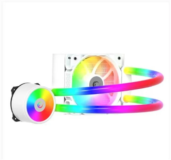 Rampage ICEBLADE C4 Beyaz 72CFM 2000RPM ARGB Fan AM57-LGA1700 ürün görseli