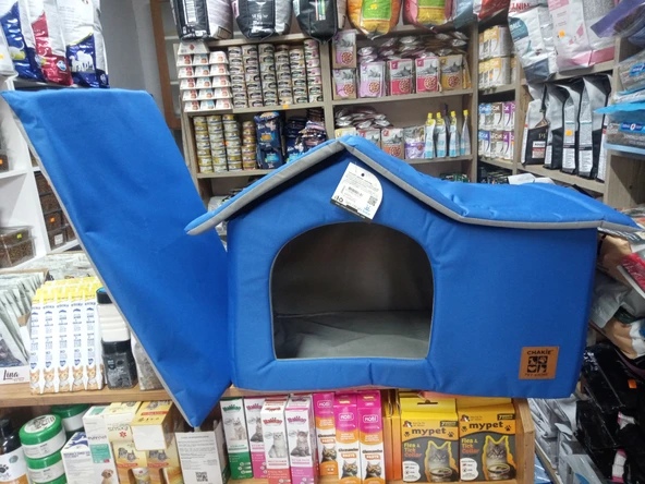 Imperteks  Evcil Hayvan Çatılı  Büyük Ev Yataklı - Resim 3