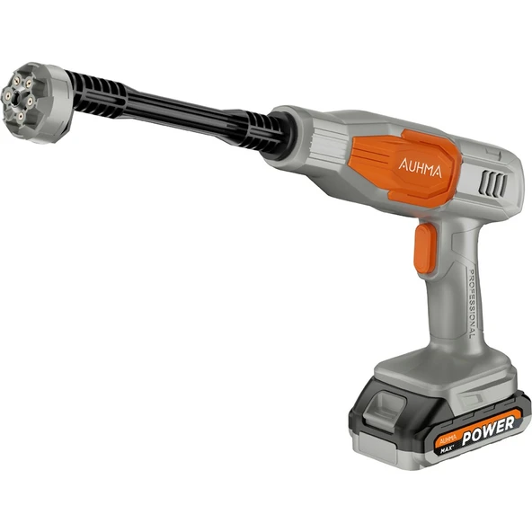 Acr-03 Akülü Basınçlı Araç Yıkama Makinesi | 21V Çift Batarya | 175 Psı Güç | 2.7l/dk Su Akışı - Resim 2