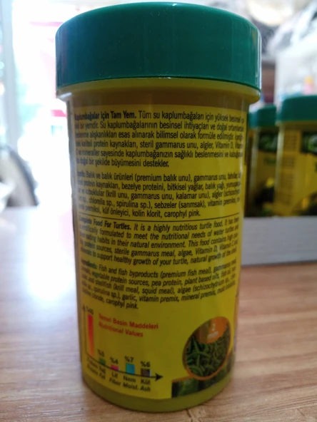 Art Akua Kaplumbağa Yemi 30 Gram 3 Paket - Resim 2