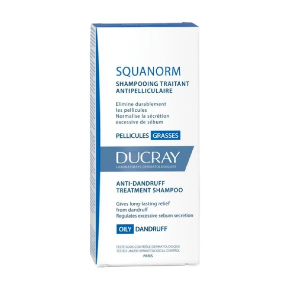 Ducray Squanorm Yağlı Kepek Karşıtı Şampuan 200 ml ürün görseli