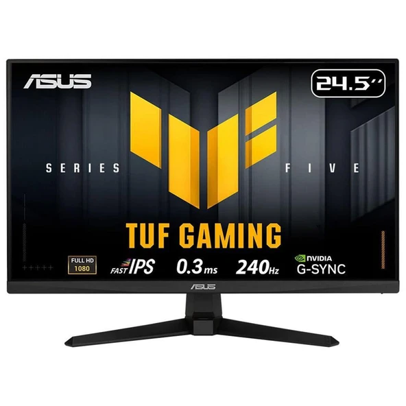 Asus 24.5" Tuf Gaming VG259QM5A 240Hz 0.3ms Full HD Adaptive Sync Fast IPS Gaming Monitör ürün görseli