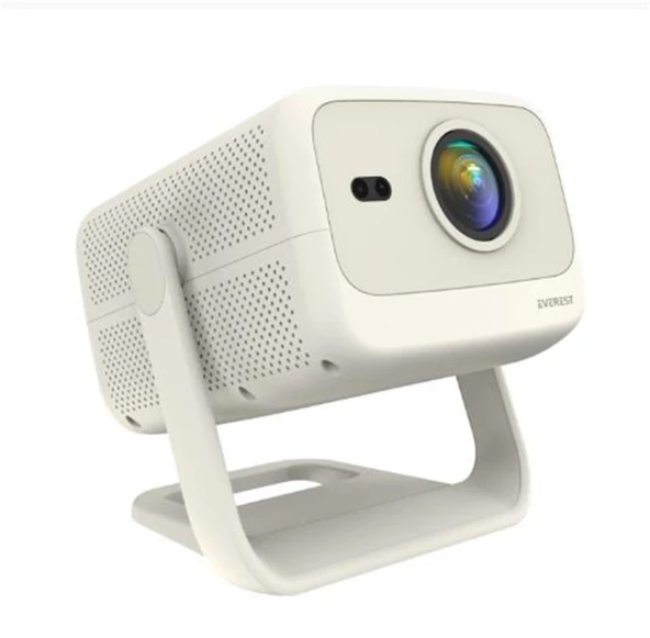 Everest PJ05 Adonis Krem- Beyaz Odaklama 1920-1080p 12.000 Android 9.0 4K  Full HD Projeksiyon Cihaz ürün görseli