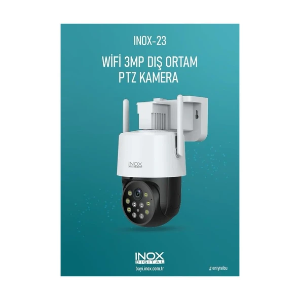 -23 Dış Ortam Su Geçirmez Hd Ptz Wifi Kamera 3mp ürün görseli