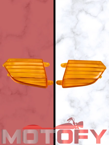 HONDA KİNETİC DX ÖN SİNYAL CAMI TAKIMI ürün görseli