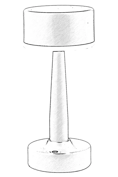 AVONNI ML-64005-BSY Siyah Boyalı Masa Lambası LED Metal Pleksi 11cm - Resim 5