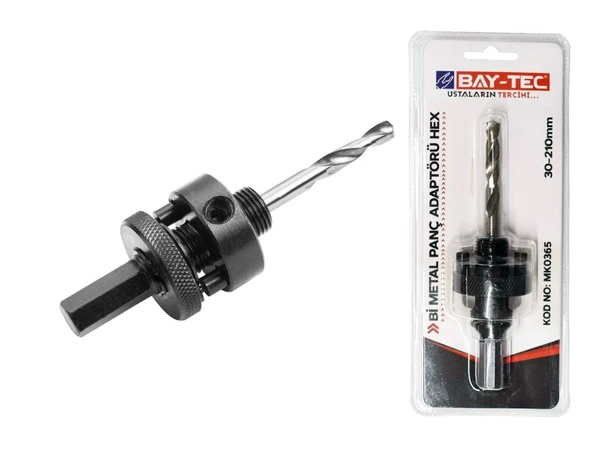 Bimetal Panç Adaptörü HEX 30-210 mm MK0365 ürün görseli 1