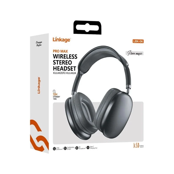 Lbk-06 Bluetooth Kulaüstü Kulaklık - Resim 3