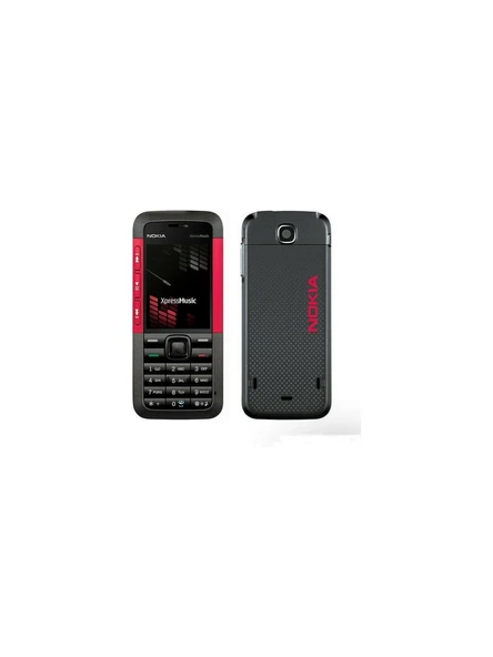 Nokia 5310 Telefon Kapağı (Siyah/Kırmızı) ürün görseli