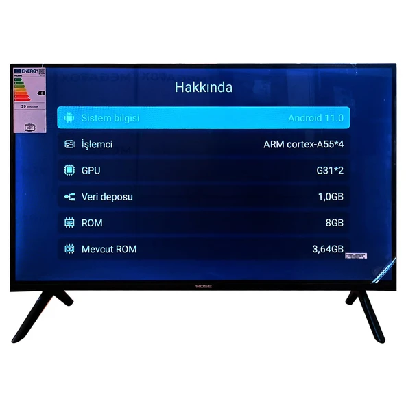 ATV-332 32" 81 Ekran Dahili Uydu Alıcılı HD Ready Smart LED TV - Resim 5