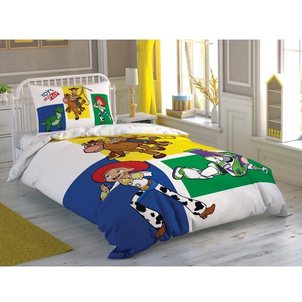 Taç Disney Toy Story 4 Adventure Tek Kişilik Nevresim Takımı 60260608 ürün görseli