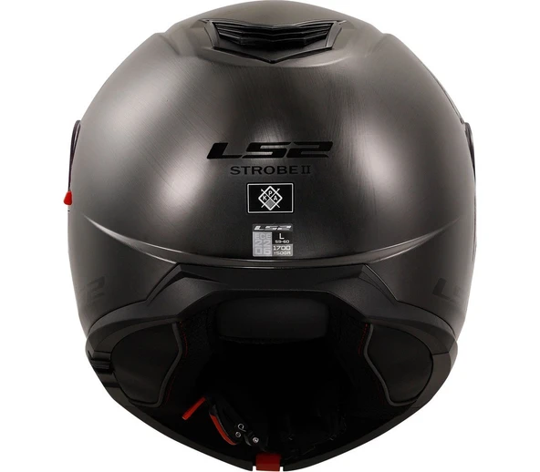 LS2 Strobe 2 Jeans Kask - Resim 3