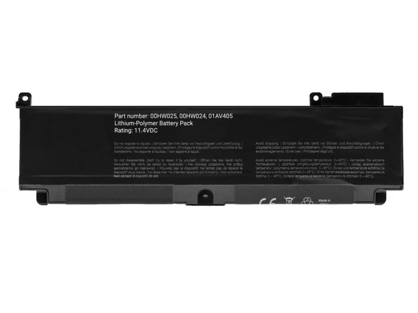 O1AV4O7 Lenovo ile Uyumlu ThinkPad T460s Batarya Pil Ver.1 Üst ürün görseli 1