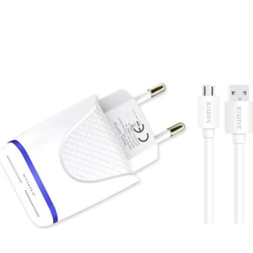 sunix s-209 çift girişli başlıgı ve mıcro cable ürün görseli