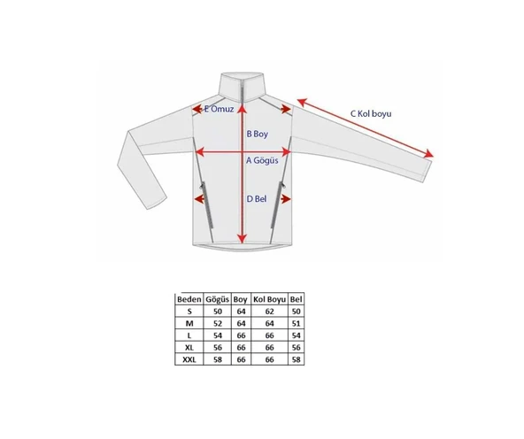 Hon Turuncu Desenli Polar - Resim 6