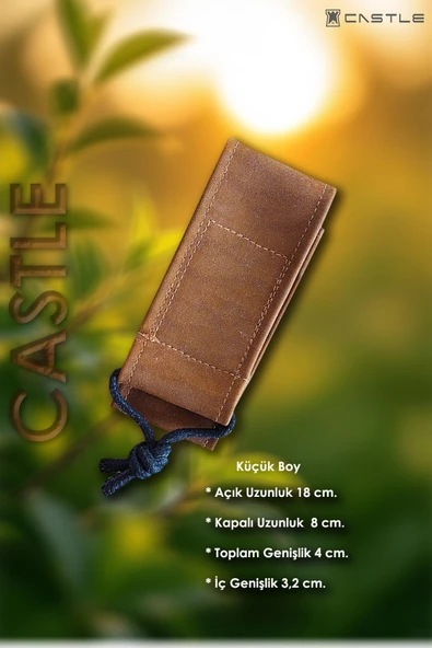 İmperteks Kumaş Cırtlı Çakı Kılıfı Bıçak Kılıfı Kemer ve Palaska Uyumlu Ykf-311 - Resim 2