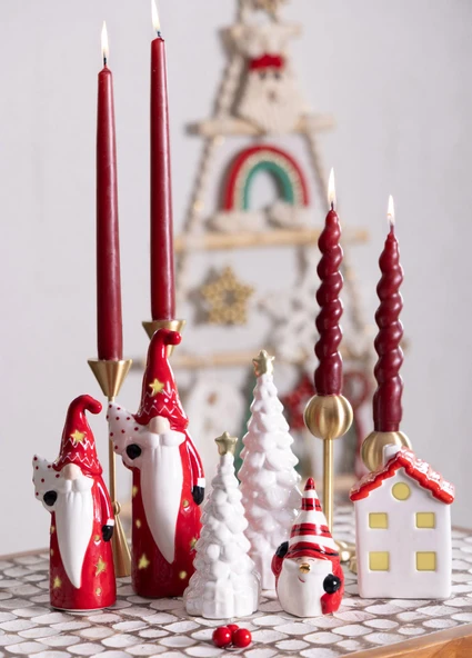 The Mia Dekoratif Yılbaşı Ağacı 7x6x15 cm - Resim 6