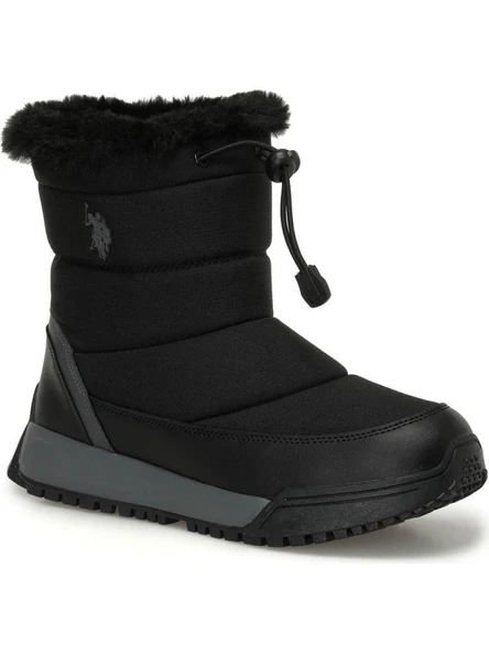 U.S.POLO ASSN RAINY 4PR SİYAH CASUAL SPOR OUTDOOR GÜNLÜK KÜRKLÜ BOT ürün görseli