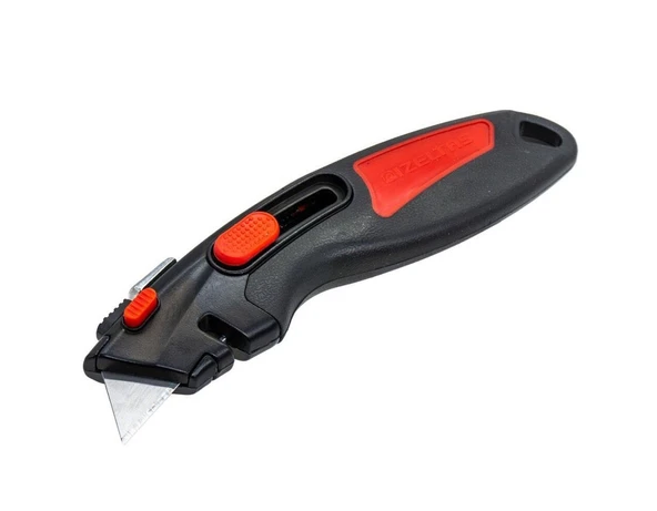 İZELTAŞ PRO Günlikli Otomatik Kilitlemeli Trapez Maket Bıçağı 18mm - Resim 3