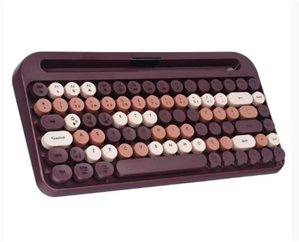 Everest KB-99 MOCHA 2.4G+BT1+BT2 Çoklu Cihaz Bağlantılı Q Kablosuz klavye ürün görseli