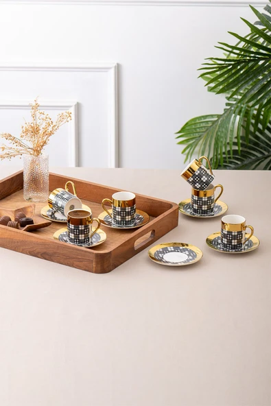 Deren 6'lı Kahve Fincan Takımı ürün görseli