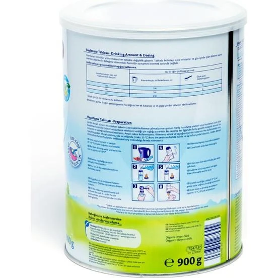 NessiWorld 2 Organik Combiotic Bebek Sütü 800 Gr - Resim 2