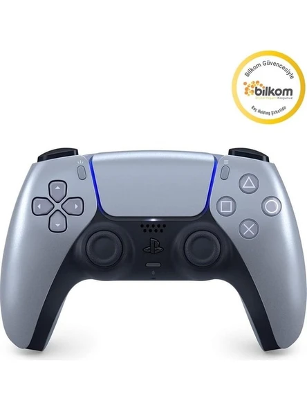Sony Playstation 5 Dualsense Controller Sterling Silver (Bilkom Garantili) ürün görseli 1