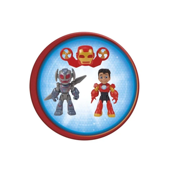 G1259 Iron Man and his Awesome Friends Iron Quarters Oyun Seti - Resim 3