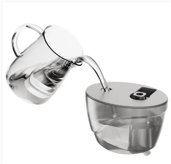 Umie HN809 Gri Ultrasonik 25W 2.2 Litre Su Kapasitesi 10 Saat Çalışma Hava Nemlendirici - Resim 2