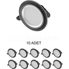 Cata CT-5258 Zebra Led Armatür 6W 3 Renk 10’lu Paket ürün görseli