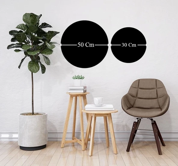 Atatürk Cam Tablo Yuvarlak 4mm Dayanıklı Temperli Cam - Resim 6