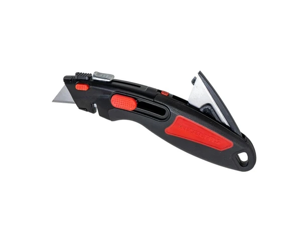 İZELTAŞ PRO Günlikli Otomatik Kilitlemeli Trapez Maket Bıçağı 18mm ürün görseli 1