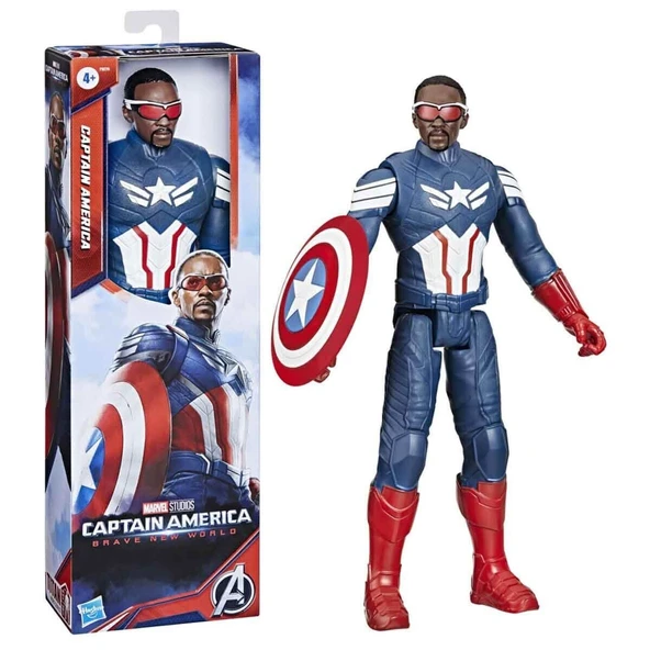 F9276 Marvel Titan Hero - Captain America Brave New World Aksiyon Figürü 30 cm ürün görseli