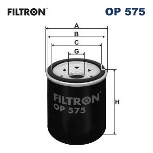 FILTRON OP575 YAĞ FİLTRESİ P4007-P4008-C4-DOBLO-ALBEA-PALIO-BRAVA-BRAVO-MAREA-PUNTO-STILO 1109.CG-1109.AC ürün görseli 1