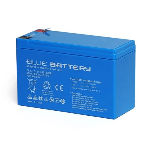 BLUEBATTERY 12V 7AH Kuru Tip Bakımsız Akü ürün görseli