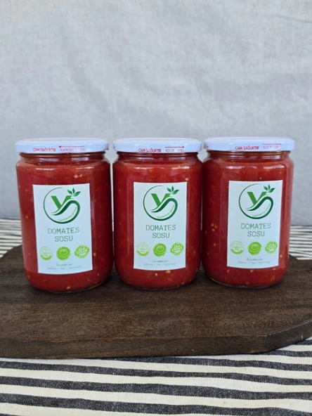 Gaziantep Yörem Ev Yapımı Domates Sosu 3 Adet ürün görseli