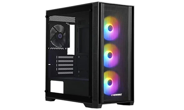 ENERMAX STARRYFORT SF21 600W 80+ TEMPERLI CAM Siyah USB3.0 GAMING ATX KASA ürün görseli