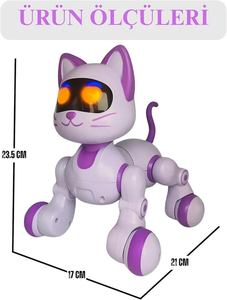 SH40194 U/K DANS EDEN ROBOT KEDİ -ZRV - Resim 3