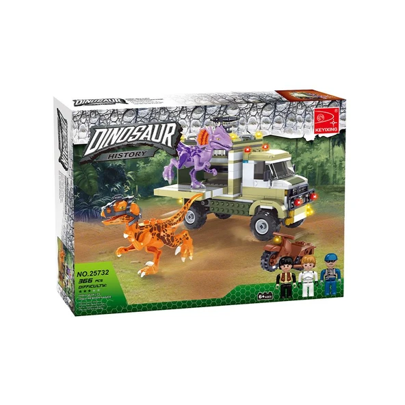 25732 AUSİNİ DİNOSAUR SET 360 PRÇ MİNİ LEGO ürün görseli