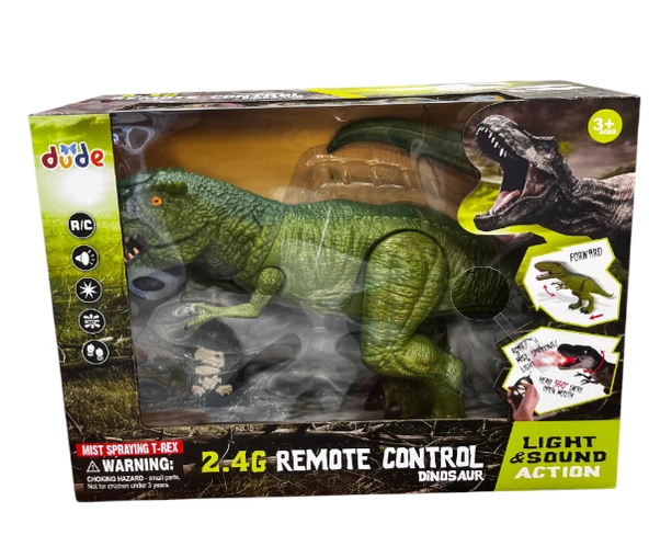 SH40651 U/K 2.4G USB ŞARJLI DUMAN ATAN DİNOZOR ürün görseli