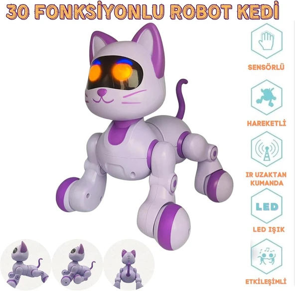 SH40194 U/K DANS EDEN ROBOT KEDİ -ZRV - Resim 4