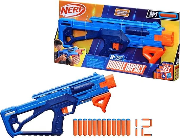G0879 NERF SERİES DOUBLE İMPACT - Resim 3