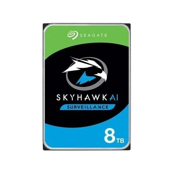 SEAGATE 3.5 SKYHAWK 8TB 5400RPM 256MB SATA3 Güvenlik HDD ST8000VE001 (7/24) ürün görseli