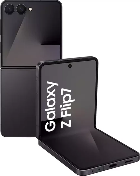 Samsung Galaxy Z Flip7 256 GB 12 GB Ram (Samsung Türkiye Garantili) Gece Siyahı ürün görseli 1