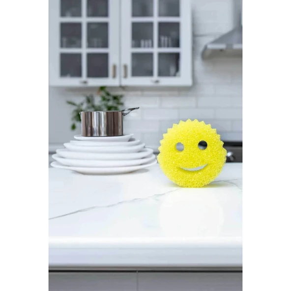 Gülen Yüz Bulaşık Süngeri 2'li Set - Resim 2